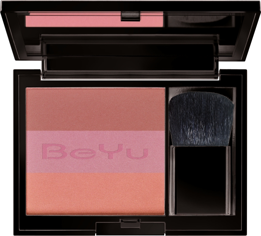 Компактные румяна - BeYu Multi Color Powder Blush — фото N1