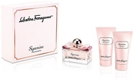 Парфумерія, косметика Salvatore Ferragamo Signorina - Набір (edp 100ml + body lotion 50ml + sh/gel 50ml)