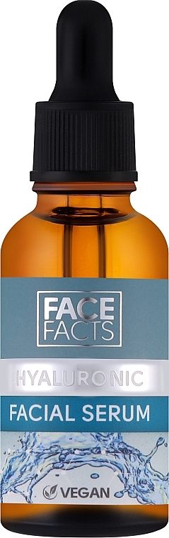 Гіалуронова зволожувальна сироватка для обличчя - Face Facts Hyaluronic Hydrating Facial Serum — фото N1