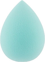 Спонж-капля для макияжа, бирюзовый - Ilu Sponge Raindrop Turquoise — фото N1