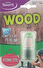 Автомобільний ароматизатор Aroma Spa - Tasotti Wood — фото N1