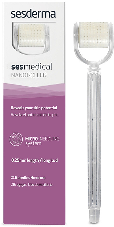 Нанороллер, 0.25 мм - SesDerma Laboratories Sesmedical Nanoroller 0.25 mm — фото N1