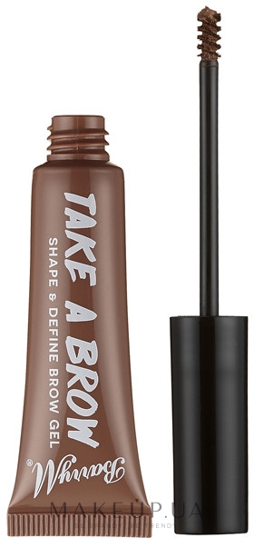 Гель для бровей - Barry M Take A Brow Eyebrow Gel — фото Brown