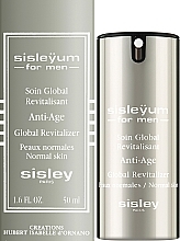 Мужской крем для лица - Sisley Sisleyum For Men Anti-Age Global Revitalizer Normal Skin — фото N2