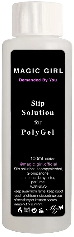 Средство для работы с полигелем - Magic Girl Demanded By You Slip Solution — фото N1