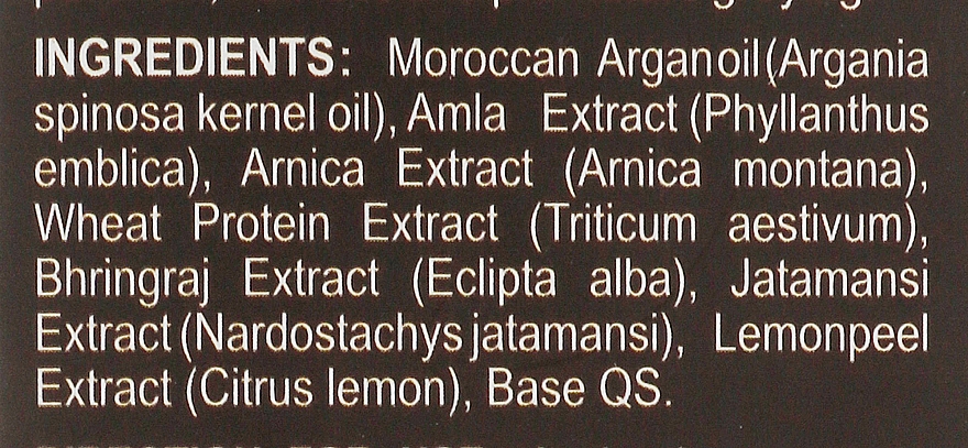 Натуральный безсульфатный шампунь "Марроканское аргановое масло" - Khadi Organique Moroccan Argan Oil Hair Cleanser — фото N4