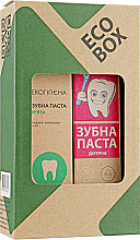 Духи, Парфюмерия, косметика УЦЕНКА Набор "Eco Box. Семейная улыбка" - DeLaMark (toothpaste/2x80g) *