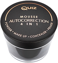 Парфумерія, косметика Мус-коректор 4 в 1 - Quiz Cosmetics Mousse Autocorrection 4 in 1