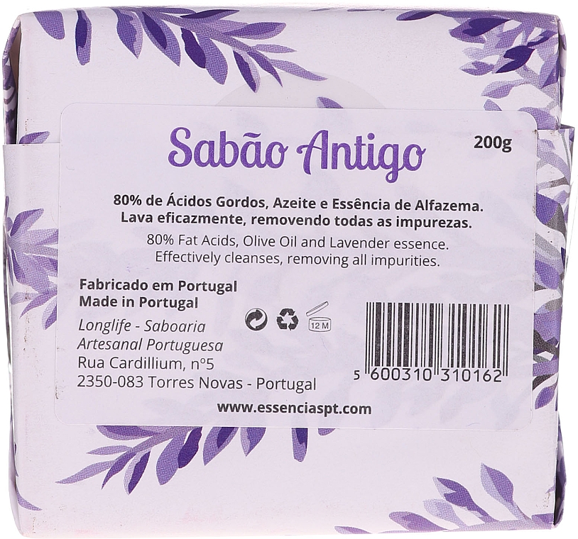 Натуральне мило "Лаванда" - Essencias De Portugal Tradition Handmade Soap — фото N2