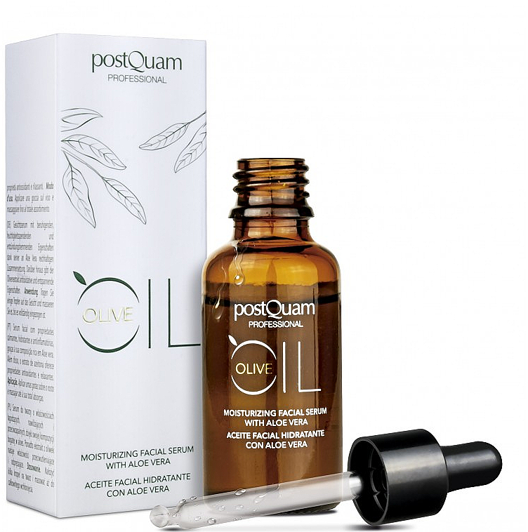 Сыворотка для лица с оливковым маслом и алоэ - PostQuam Olive Oil And Aloe Facil Serum  — фото N1