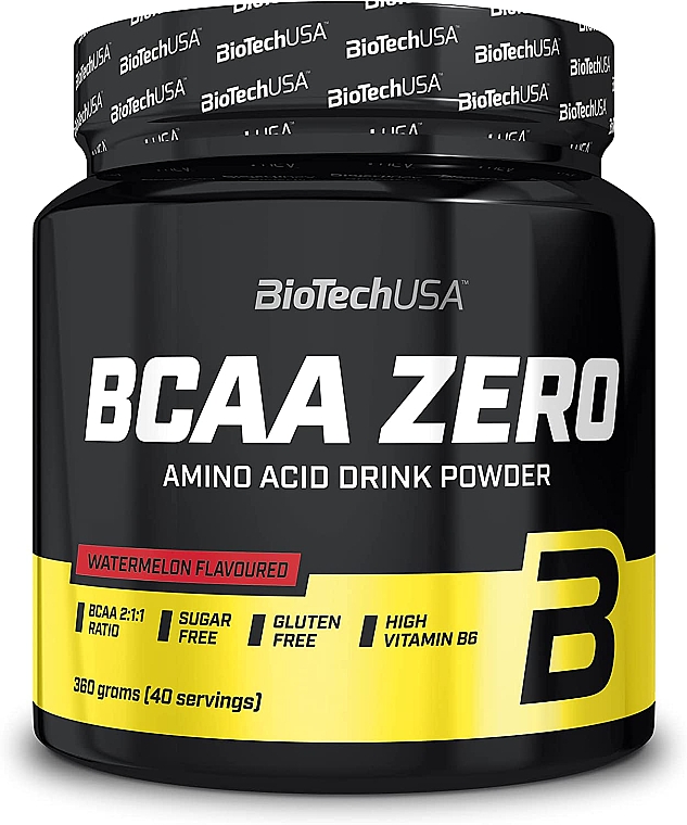 Комплекс амінокислот у порошку "Кавун" - BioTechUSA BCAA Zero Watermelon Amino Acid Drink Powder — фото N1