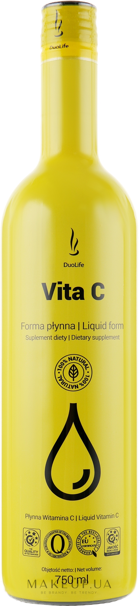 Пищевая добавка "Витамин С" - DuoLife Vita C — фото 750ml