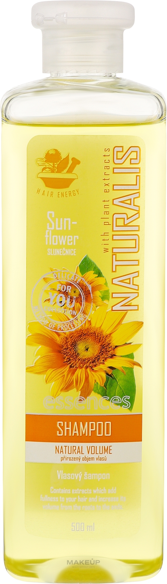 Шампунь для волос - Naturalis Sun-Flower Hair Shampoo — фото 500ml