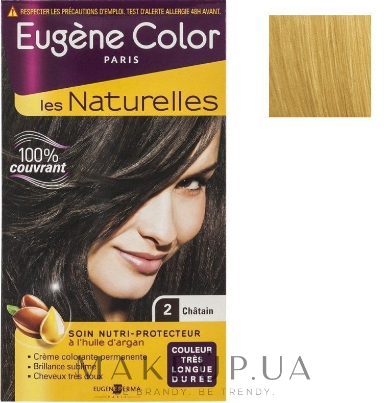 УЦЕНКА Стойкая крем-краска - Eugene Perma Eugene Color Les Naturelles * — фото 83 - Blond Clair Dore