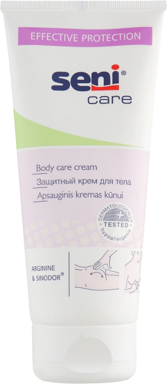 Крем защитный для тела "Аргинин и Синодор" - Seni Care Body Care Cream