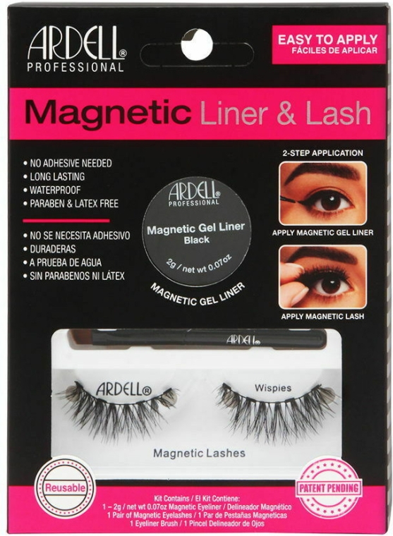 Magnetic Lash & Liner Lash Wispies (eye/liner/2g + lashes/2pc) - Magnetic Lash & Liner Lash Wispies (eye/liner/2g + lashes/2pc) — фото N1