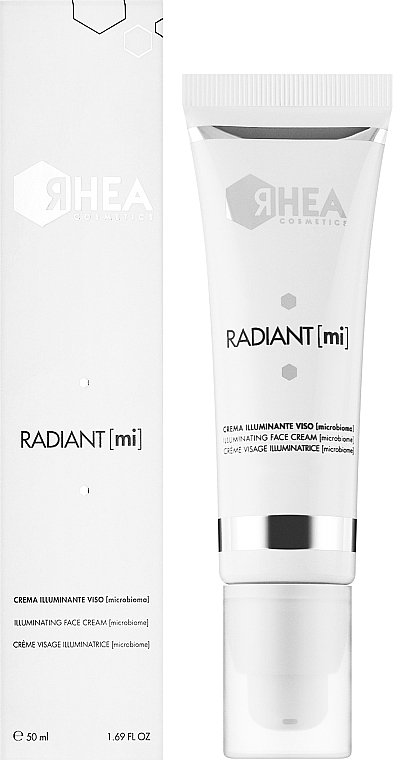 Микробиом-крем для сияния кожи - Rhea Radiant [mi] Illuminating Face Cream — фото N2