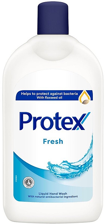 Антибактеріальне рідке мило - Protex Fresh Antibacterial Liquid Hand Wash (змінний блок) — фото N1