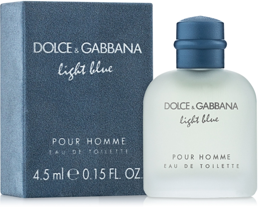 D&G Light Blue pour Homme - Туалетна вода 4.5 ml (міні)