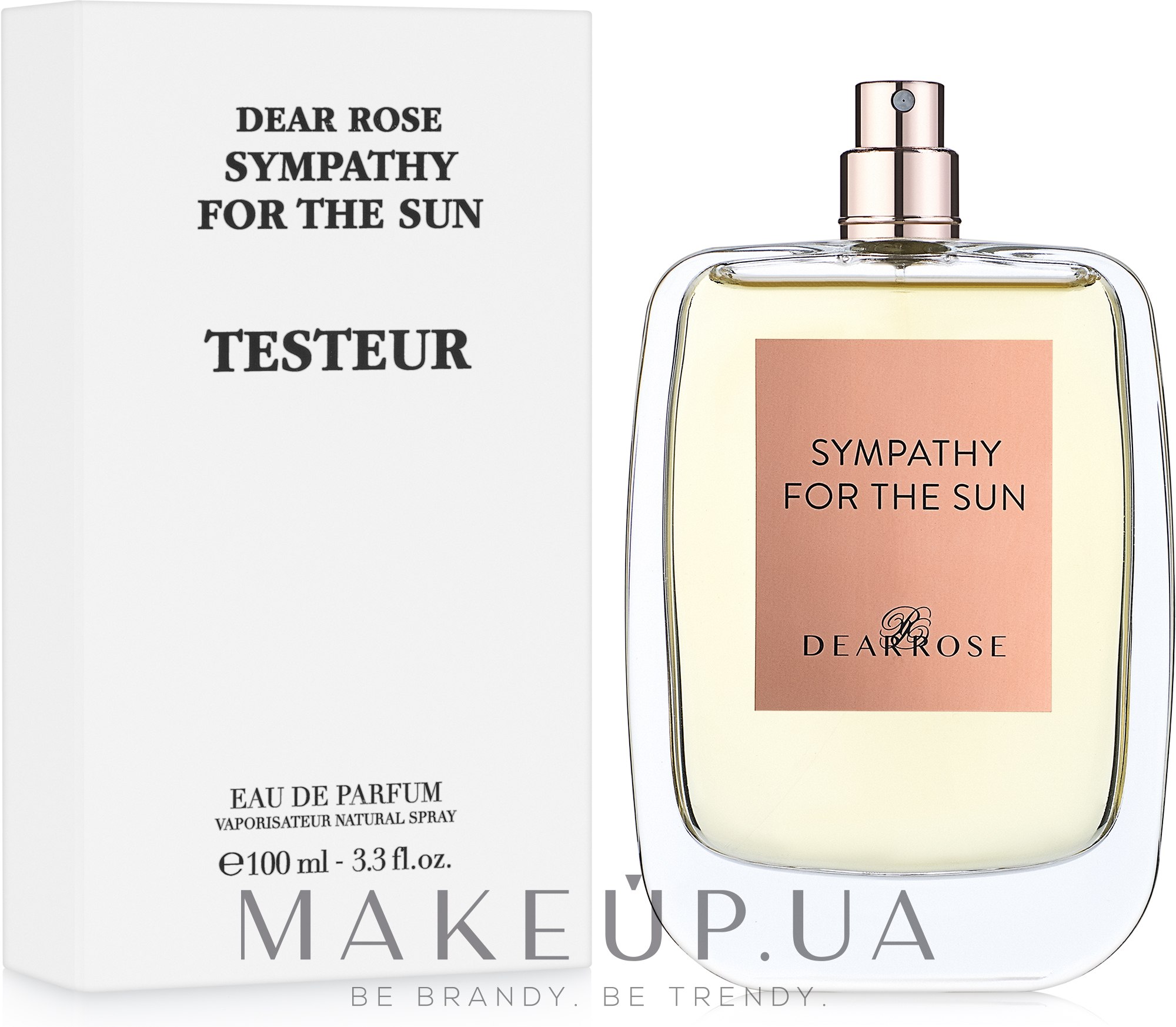 Dear Rose Sympathy For The Sun - Парфюмированная вода (тестер без крышечки) — фото 100ml