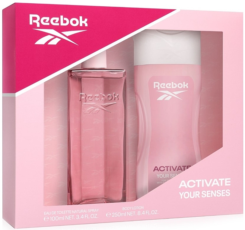 Reebok Activate Your Senses - Набір (edt/100ml + b/lot/250ml) — фото N1