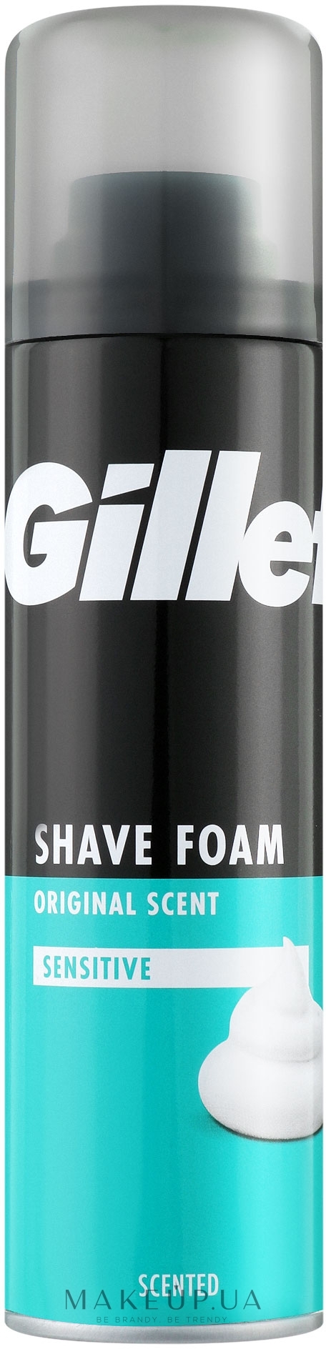 Піна для гоління - Gillette Foam Sensitive Skin — фото 200ml