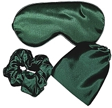 Парфумерія, косметика Набір для сну, зелений - Yeye (sleep band/1 pc + hair band/1 pc + Storage bag/1 pc)