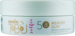 Парфумерія, косметика Віск з блиском сильної фіксації для волосся - Sensus Tabu Memory Gum 58