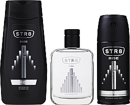 STR8 Rise Your Refreshing Pack - Набор (ash/lot/100ml + deo/150ml + show/gel/250ml) — фото N2