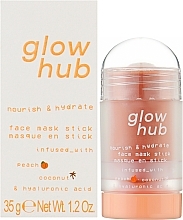 Очищающая маска-стик для лица - Glow Hub Nourish & Hydrate Face Mask Stick — фото N2