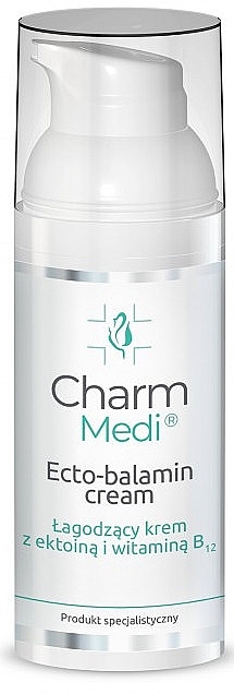 Крем для обличчя з ектоїном та вітаміном В12 - Charmine Rose Charm Medi Ecto-Balamin Cream — фото N1