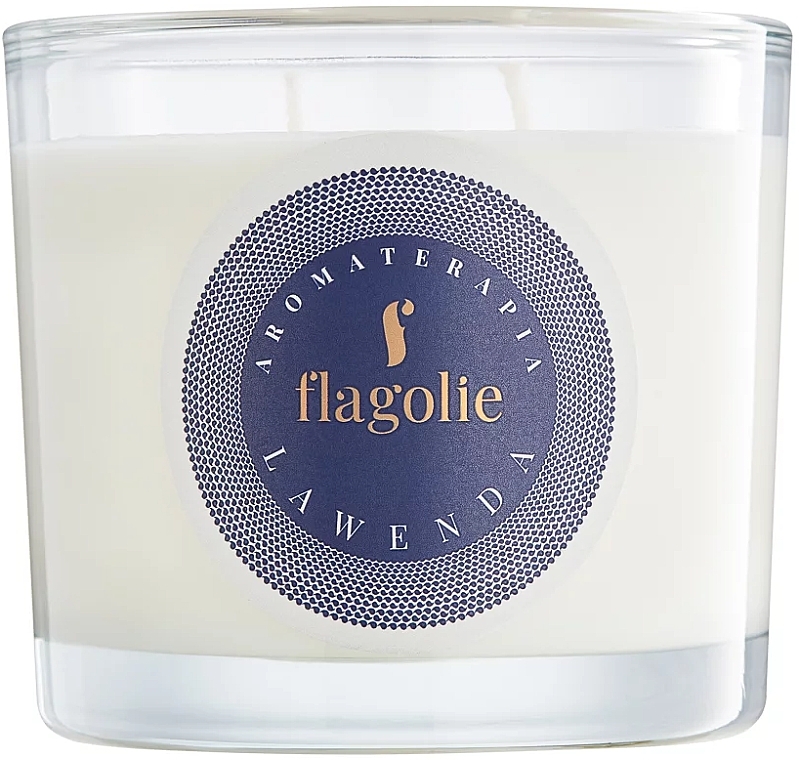 Ароматическая свеча в стакане "Лаванда" - Flagolie Fragranced Candle Lavender — фото N1