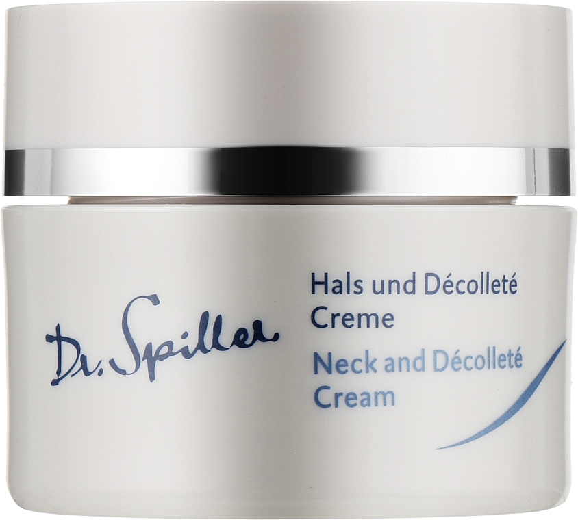 Крем для кожи шеи и декольте - Dr. Spiller Breast and Decollete Lift Cream (мини) — фото N1