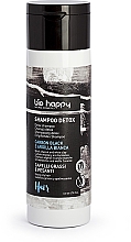 Парфумерія, косметика Детокс-шампунь "Чорне вугілля і біла глина" - Bio Happy Detox Shampoo Black Charcol And White Clay