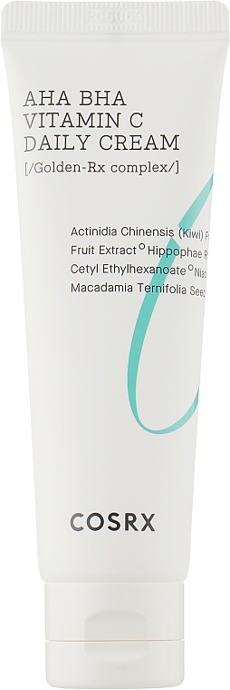 Оновлювальний крем з кислотами й вітаміном C - Cosrx Refresh AHA BHA Vitamin C Daily Cream — фото N1