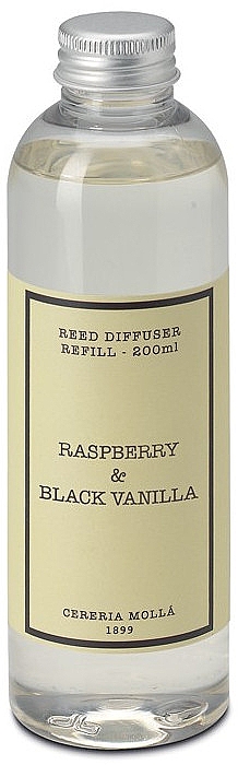 Cereria Molla Raspberry & Black Vanilla - Ароматичний дифузор (змінний блок) — фото N1