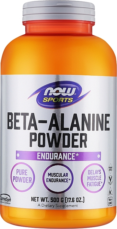 Харчова добавка в порошку "Бета-аланін", 2000 мг - Now Foods Beta-Alanine Sports — фото N1