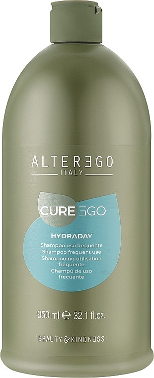 Шампунь для частого мытья волос - Alter Ego CureEgo Hydraday Frequent Use Shampoo — фото N2