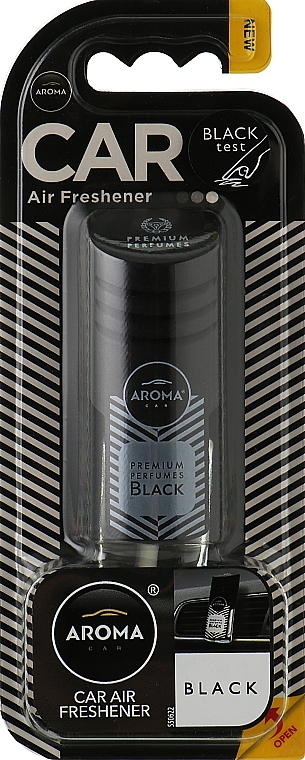 Ароматизатор жидкий "Black" для авто - Aroma Car Prestige Vent — фото N1