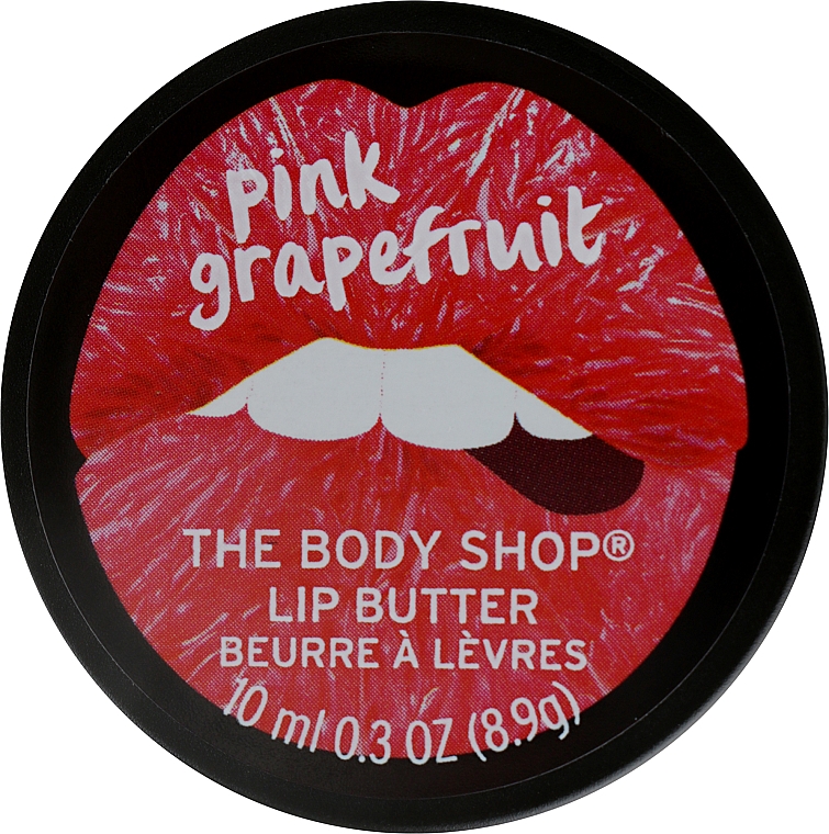 Масло для губ "Рожевий грейпфрут" - The Body Shop Pink Grapefruit Lip Butter — фото N1