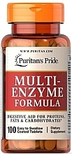 Харчова добавка "Мультиензим формула" - Puritan's Pride Multi Enzyme Formula — фото N1