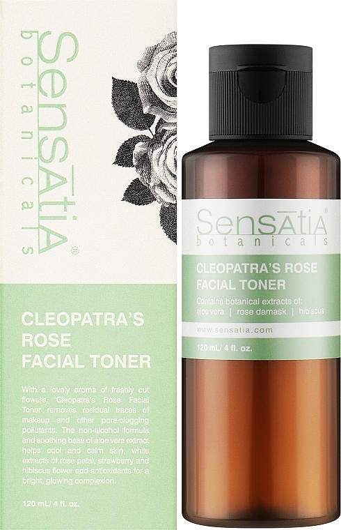 Тоник для лица "Роза Клеопатры" - Sensatia Botanicals Cleopatra Rose Facial Toner — фото N2