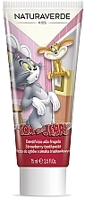Зубна паста "Том і Джеррі" - Naturaverde Kids Tom & Jerry Strawberry Toothpaste — фото N1
