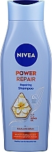 Восстанавливающий шампунь для волос с маслом манои и скваланом - NIVEA Power Repair Shampoo — фото N1
