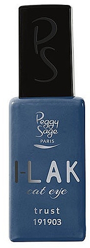 Полуперманентный гель-лак для ногтей "Кошачий глаз" - Peggy Sage I-Lak Cat Eyes UV/LED — фото N1