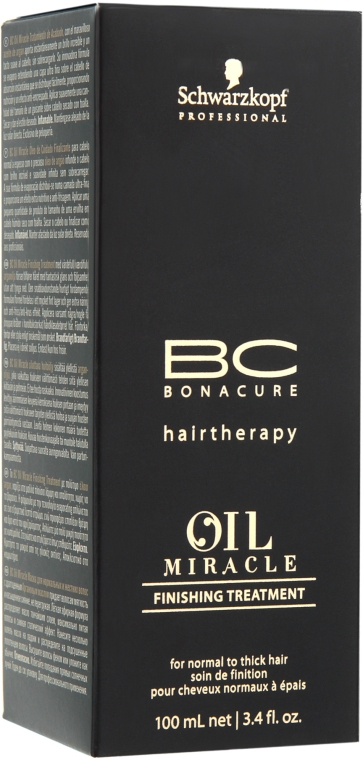 Масло для нормального та жорсткого волосся  - Schwarzkopf Professional ВС Bonacure Oil Miracle Finishing — фото N3