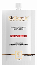 Духи, Парфюмерия, косметика Крем для лица ночной - BioDermic Caviar Extract Night Cream (мини)