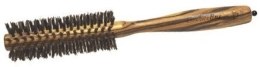 Парфумерія, косметика Гребінець з дерев'яною ручкою з роздільником з посиленою щетиною кабана Essence d30mm - 3ME Maestri