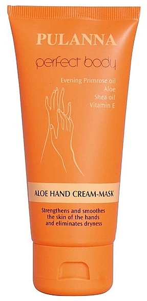 Крем-маска для рук з алое - Pulanna Perfect Body Aloe Hand Cream-mask — фото N1