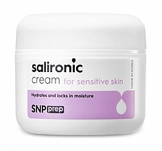 Заспокійливий та зволожувальний крем для обличчя - SNP Prep Salironic Cream — фото N1